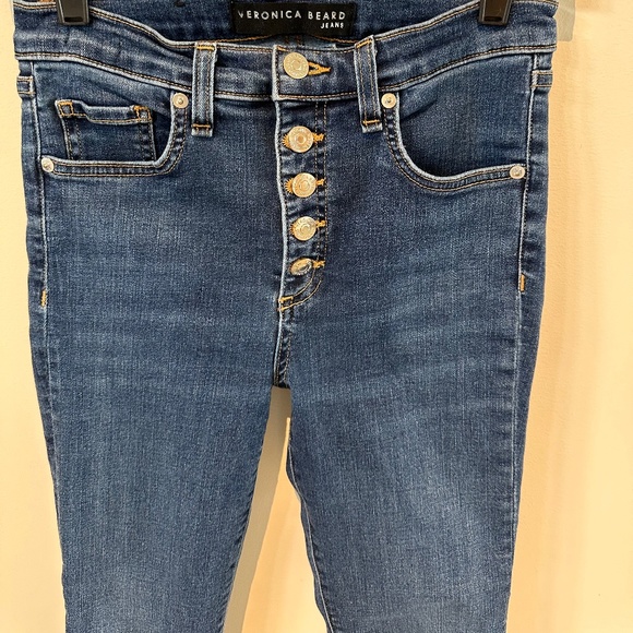 Veronica Beard Debbie 10" Skinny Jeans - Picture 3 of 5